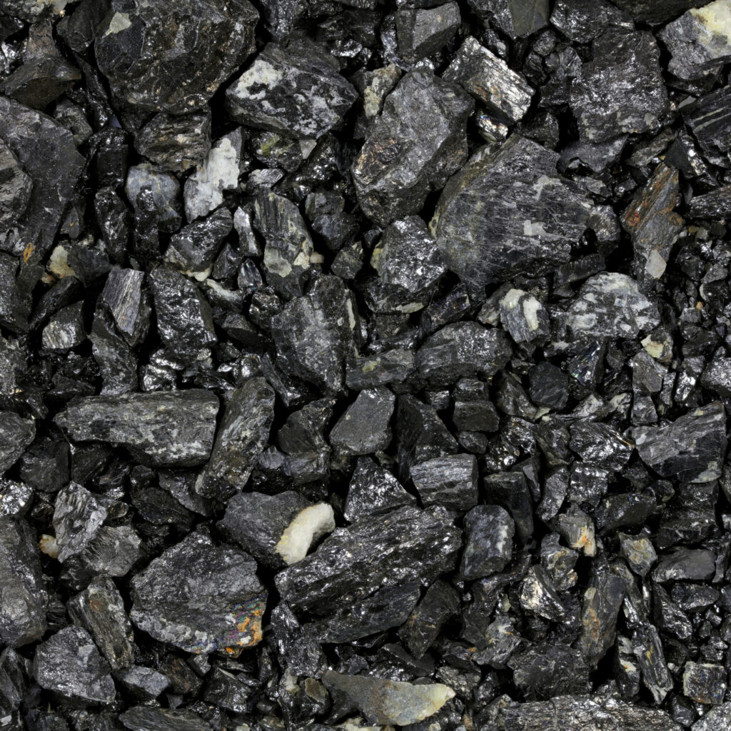 coltan from brimstone mine, maine, usa