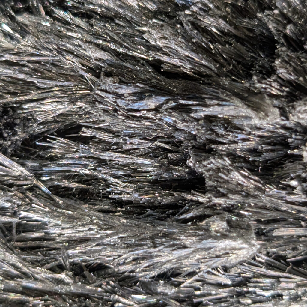 antimonite mineral texture